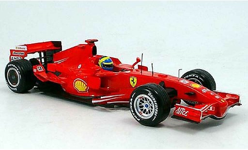 Ferrari F1 F2007 1/18 Hot Wheels massa 2007 coche miniatura
