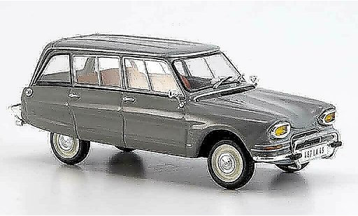 Citroen Ami 6 Break 1/43 Minichamps gris coche miniatura