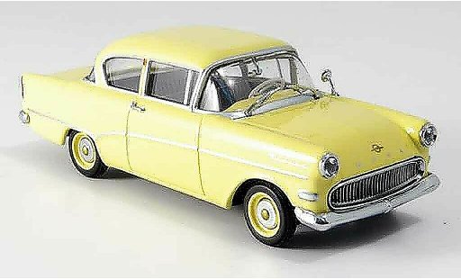 Opel Rekord P1 1/43 Minichamps amarillo 1958 coche miniatura