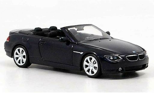 Bmw 630 E64 1/43 Minichamps Descapotable 2006 coche miniatura