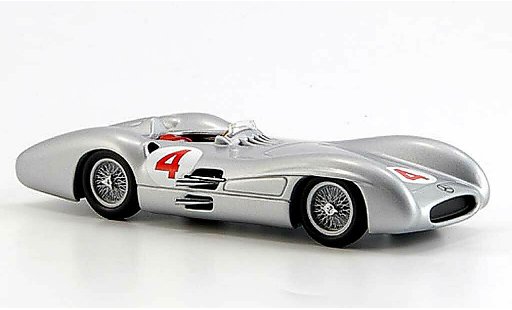 Mercedes W 196 Base 1/43 Minichamps Kling No.4 ganador GP Berlin 1954 coche miniatura