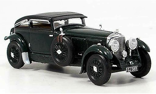 Bentley Speed 6 berline 1/43 Minichamps Liter Gurney Saloon Blue Train Spec. 1 coche miniatura