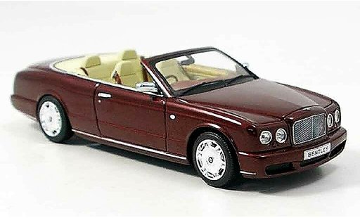 Bentley Azure cabriolet 1/43 Minichamps Descapotable rojo 2005 coche miniatura