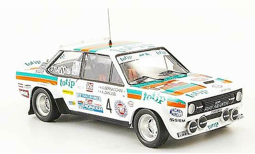 Fiat 131 Abarth 1/43 Trofeu Zanussi European Champion coche miniatura