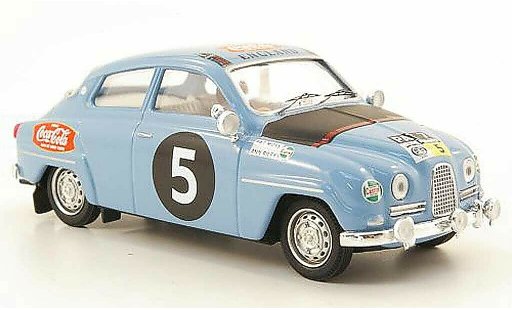 Saab 96 Safari Rally 1/43 Trofeu No.5 Coca-Cola 12 P.Moss / A.Riley coche miniatura