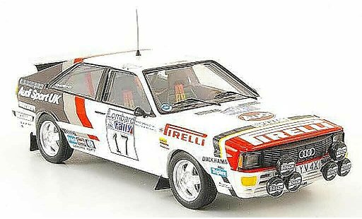 Audi Quattro rallye 1/43 Trofeu Wilson RAC Rally 1982 coche miniatura