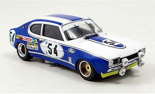 Ford Capri RS 2600 1/43 Trofeu No.54 ganador 24h Le Mans 1972 coche miniatura