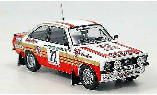 Ford Escort Berlina 1/43 Trofeu MKII Silva Rally Portugal 1981 coche miniatura