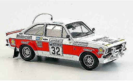 Ford Escort RS 1800 1/43 Trofeu No.32 Rally Gro?britannien 1976 MK2 coche miniatura