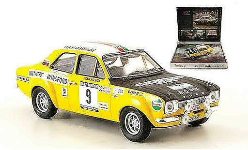 Ford Escort MK1 1/43 Trofeu Sclater British Rally Champ 1971 coche miniatura
