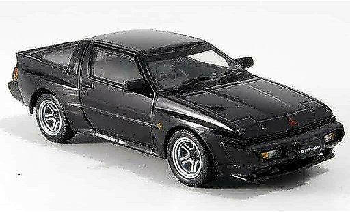 Mitsubishi Starion GSR VR 1/43 Kyosho negro coche miniatura
