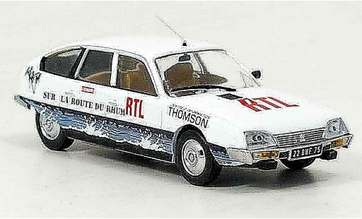 Citroen CX course 1/43 IXO rtl route du ruhm coche miniatura