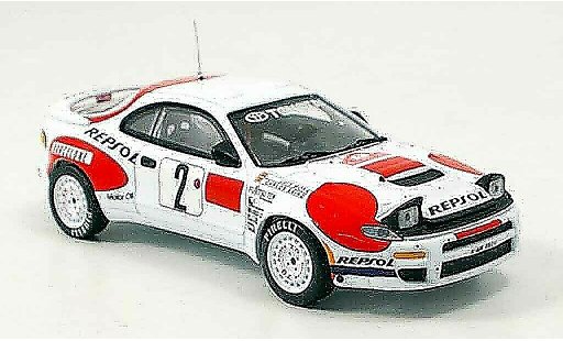 Toyota Celica Rally 1/43 IXO no.2 sainz moya rallye monte carlo 1992 coche miniatura