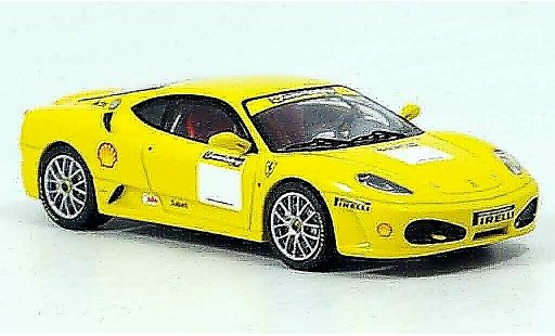 Ferrari F430 Challenge 1/43 IXO fiorano test amarillo 2006 coche miniatura