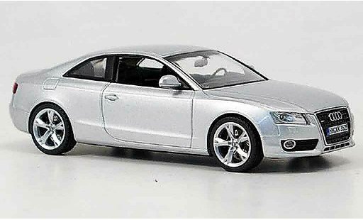 Audi A5 coupe 1/43 Schuco gris metallisee 2007 coche miniatura