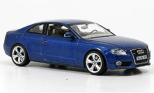 Audi A5 coupe 1/43 Schuco azul 2007 coche miniatura
