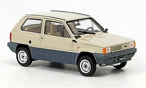 Fiat Panda 30 1/43 Brumm beige 1980 coche miniatura