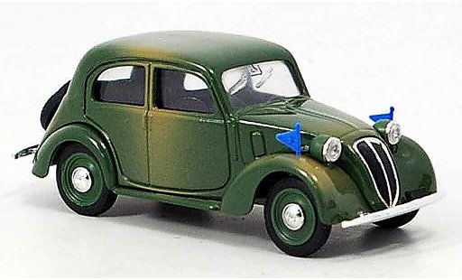 Fiat 1100 508C 1/43 Brumm Militar coche miniatura
