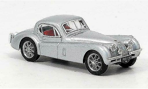 Jaguar XK 120 1/43 Brumm coupe gris metallisee 1948 coche miniatura