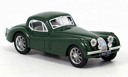 Jaguar XK 120 1/43 Brumm coupeverde 1948 coche miniatura