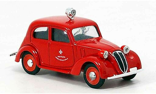 Fiat 1100 508C 1/43 Brumm pompier Italien coche miniatura
