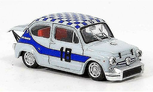 Fiat Abarth 1000 Berlina Corsa 1/43 Brumm No.18 4h Monza 1968 coche miniatura
