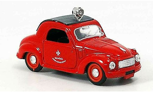 Fiat 500 C 1/43 Brumm pompier Italien 1949 coche miniatura