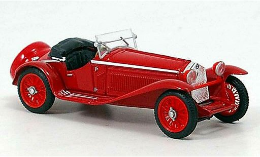 Alfa Romeo 1750 gs zagato 1/43 Brumm rojo 1931 coche miniatura
