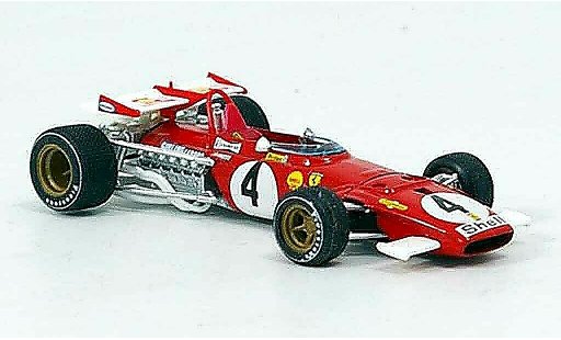 Ferrari 312 B 1/43 Brumm no.4 regazzoni gp italien 1970 coche miniatura