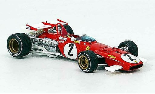 Ferrari 312 B 1/43 Brumm no.2 j.ickx gp italien 1970 coche miniatura
