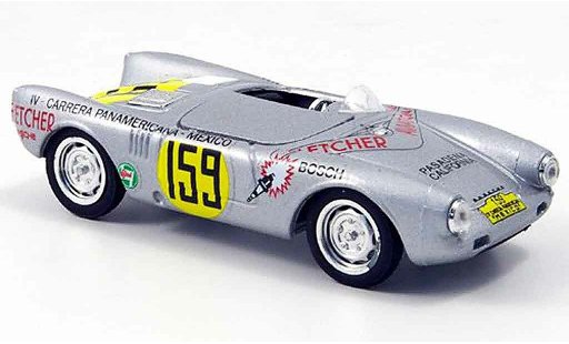 Porsche 550 1953 1/43 Brumm Spyder No.159 Carrera Mexico coche miniatura