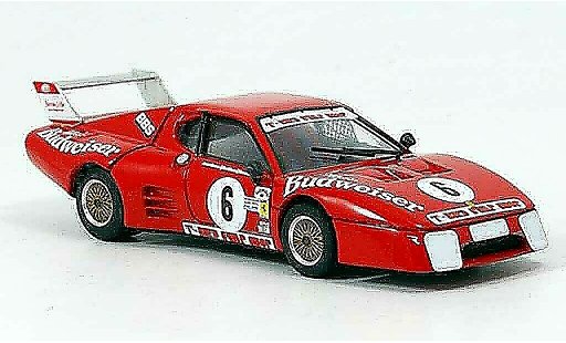 Ferrari 512 BB 1/43 Brumm no.6 wollek daytona 1982 coche miniatura