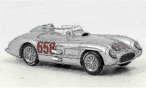 Mercedes 300 Base 1/43 Brumm No.658 Fangio Mille Miglila 1955 coche miniatura