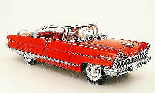 Lincoln Premiere Hardtop 1/18 Sun Star hard top rojo/blanco 1956 coche miniatura