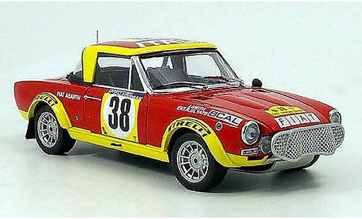 Fiat 124 Abarth 1/18 Sun Star ulyate east african safari 1975 coche miniatura