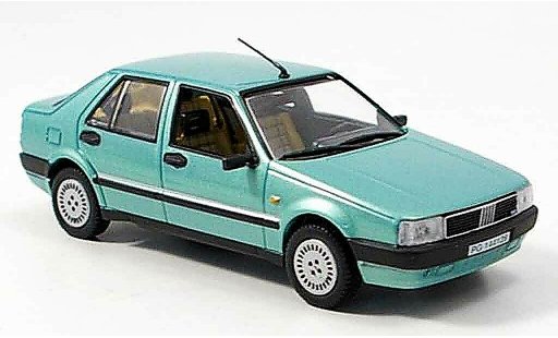 Fiat Croma Berlina 1/43 Norev gris metalliseeverde 1985 coche miniatura