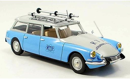 Citroen ID 19 Break 1/43 Norev rtf azul 1963 coche miniatura