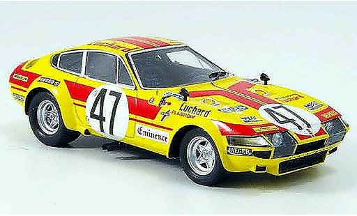 Ferrari 365 GTB/4 1/43 Red Line no.47 le mans 1975 coche miniatura