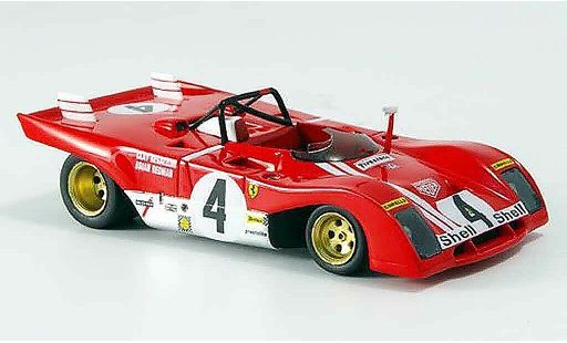 Ferrari 312 PB 1/43 Red Line no.4 daytona 1972 coche miniatura