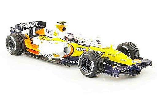 Renault F1 2007 1/43 Minichamps ing f1 team r27 kovalainen coche miniatura