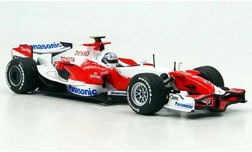 Toyota F1 TF107 1/43 Minichamps tf 107 panasonic trulli 2007 coche miniatura