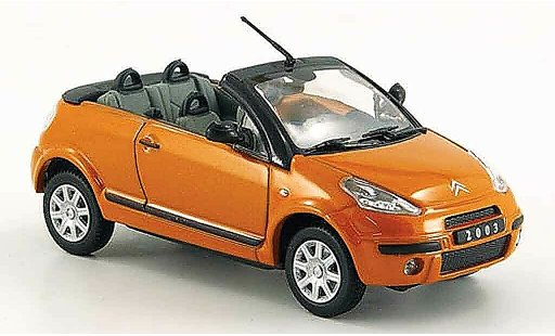Citroen C3 Pluriel 1/43 Eagle naranja 2003 coche miniatura
