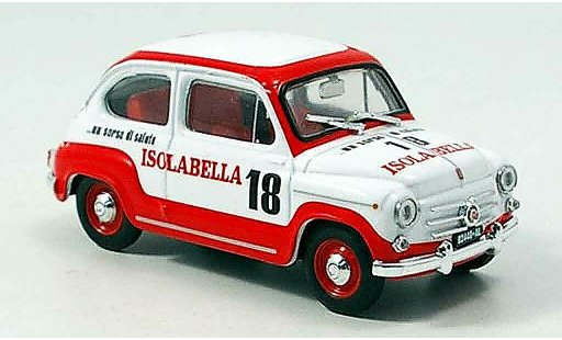 Fiat 600 D 1/43 Brumm Amaro 18 Isolabella 1960 coche miniatura