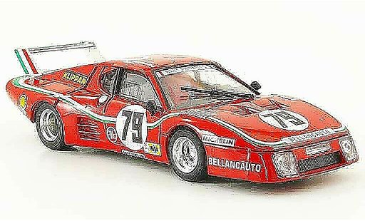 Ferrari 512 BB LM 1/43 Brumm no.79 bellancauto 24h le mans 1980 coche miniatura