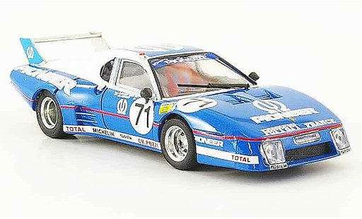 Ferrari 512 BB 1/43 Brumm no.71 le mans 1982 coche miniatura