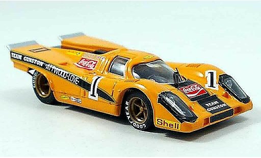 Porsche 917 1971 1/43 Brumm No.1 Team Gunston David Piper 9h Kyalami coche miniatura