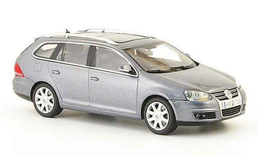 Volkswagen Golf Variant 1/43 Autoart gris 2007 coche miniatura