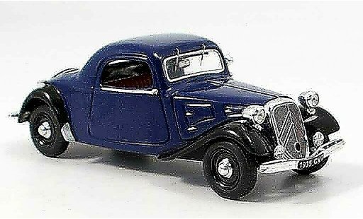 Citroen 7CV Coupe 1/43 Vitesse azul negro coche miniatura
