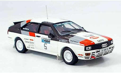 Audi Quattro rallye 1/43 Vitesse ganador Rally Loombard coche miniatura