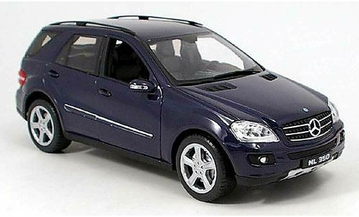 Mercedes Classe M Base 1/18 Welly ml 350 (w164) azul coche miniatura